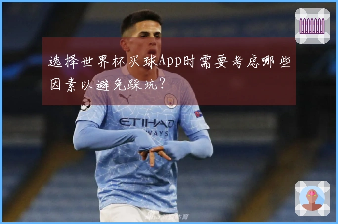 选择世界杯买球App时需要考虑哪些因素以避免踩坑？